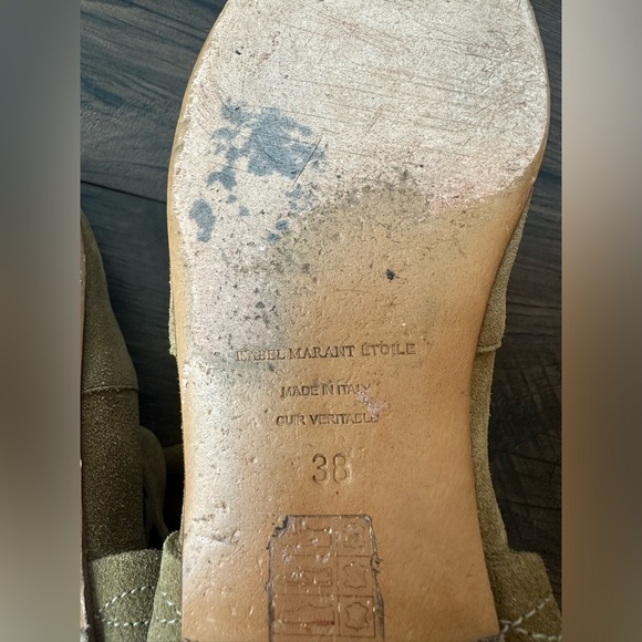 Isabel Marant Etoile Ralf Ankle Boots in Tan (Size 38) - Picture 7 of 11